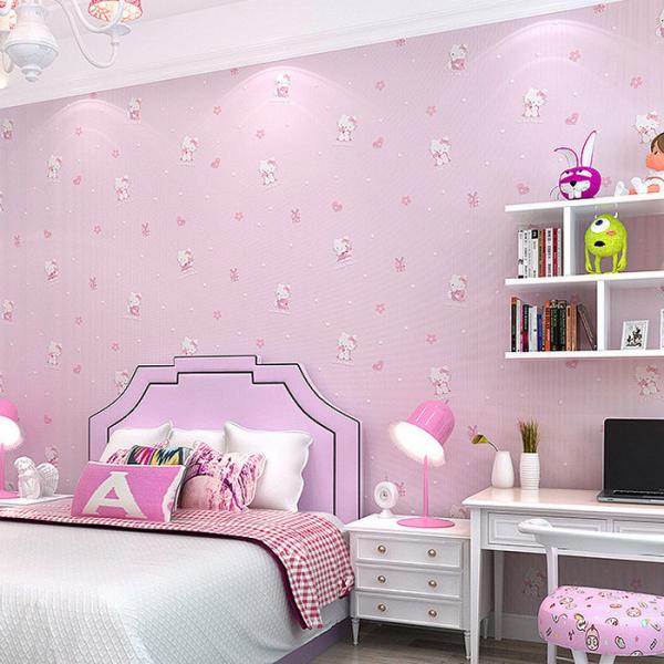 Giấy dán tường phòng ngủ