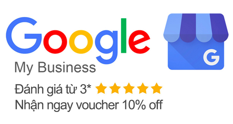 Đánh giá và nhận ngay voucher 10%